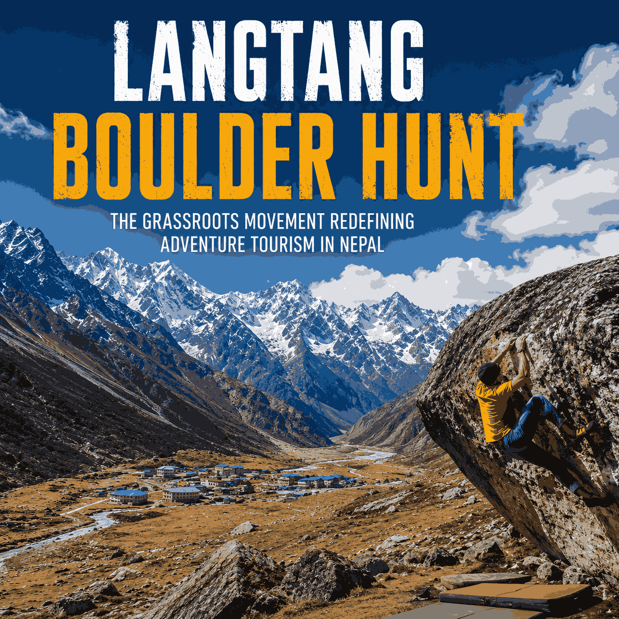 Langtang Boulder Hunt: The Grassroots Movement Redefining Adventure Tourism in Nepal.